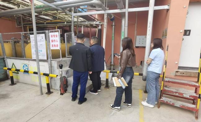 农业农村局到公司进行有限空间专项检查
