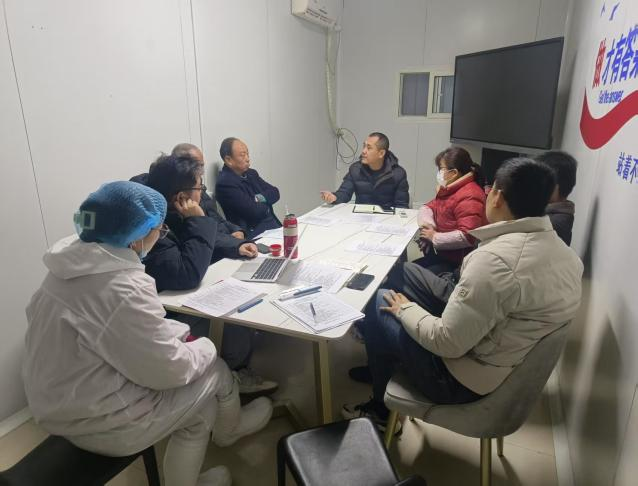 蔬菜团队组织召开一场关于“提升蔬菜加工质量”的专项会议