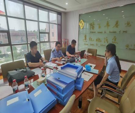 区应急局联合对隆鑫天润开展安全执法检查