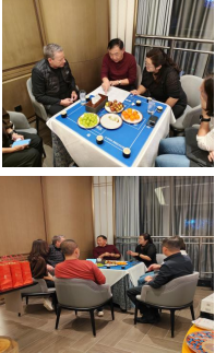湖边客户对隆鑫天润食品股份有限公司进行拜访