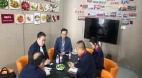 台湾客商调研冷冻西兰花成品